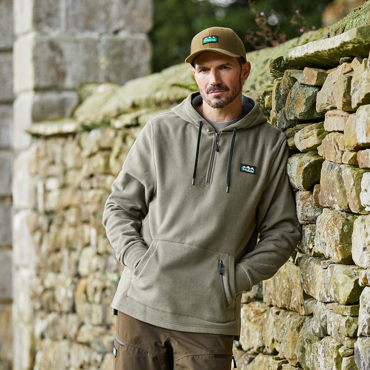 Men's Ballistic Fleece Hoodie Smokey Olive