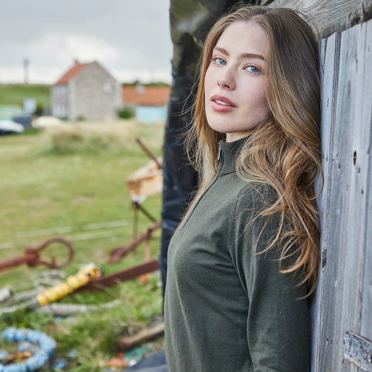 Women's Melford Knit 1/4 Zip Deep Forest