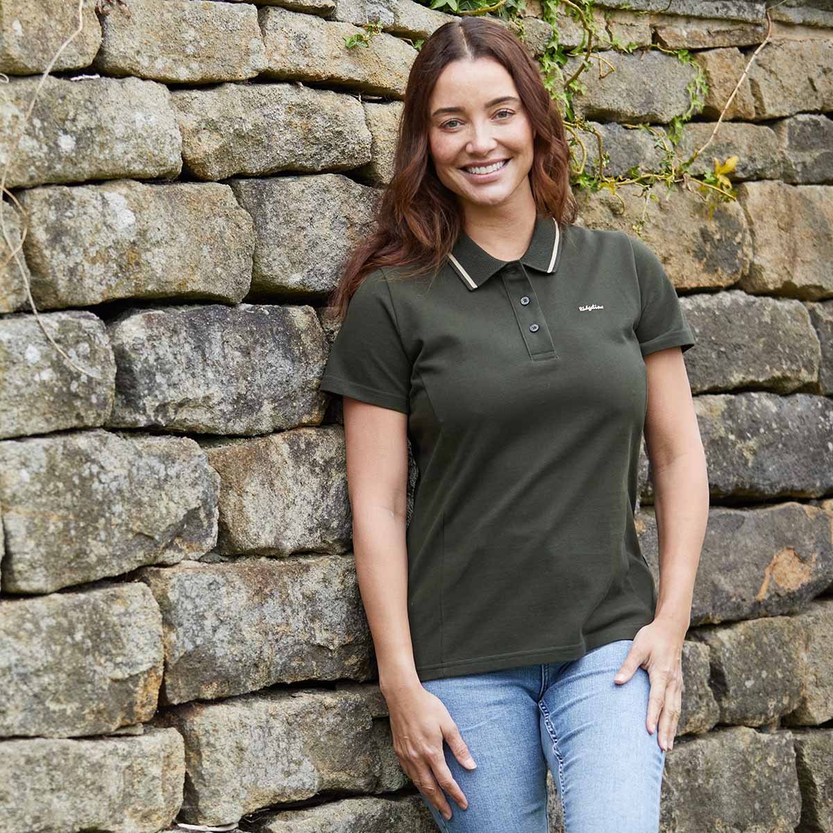 Women's Kilworth Polo Shirt Deep Forest