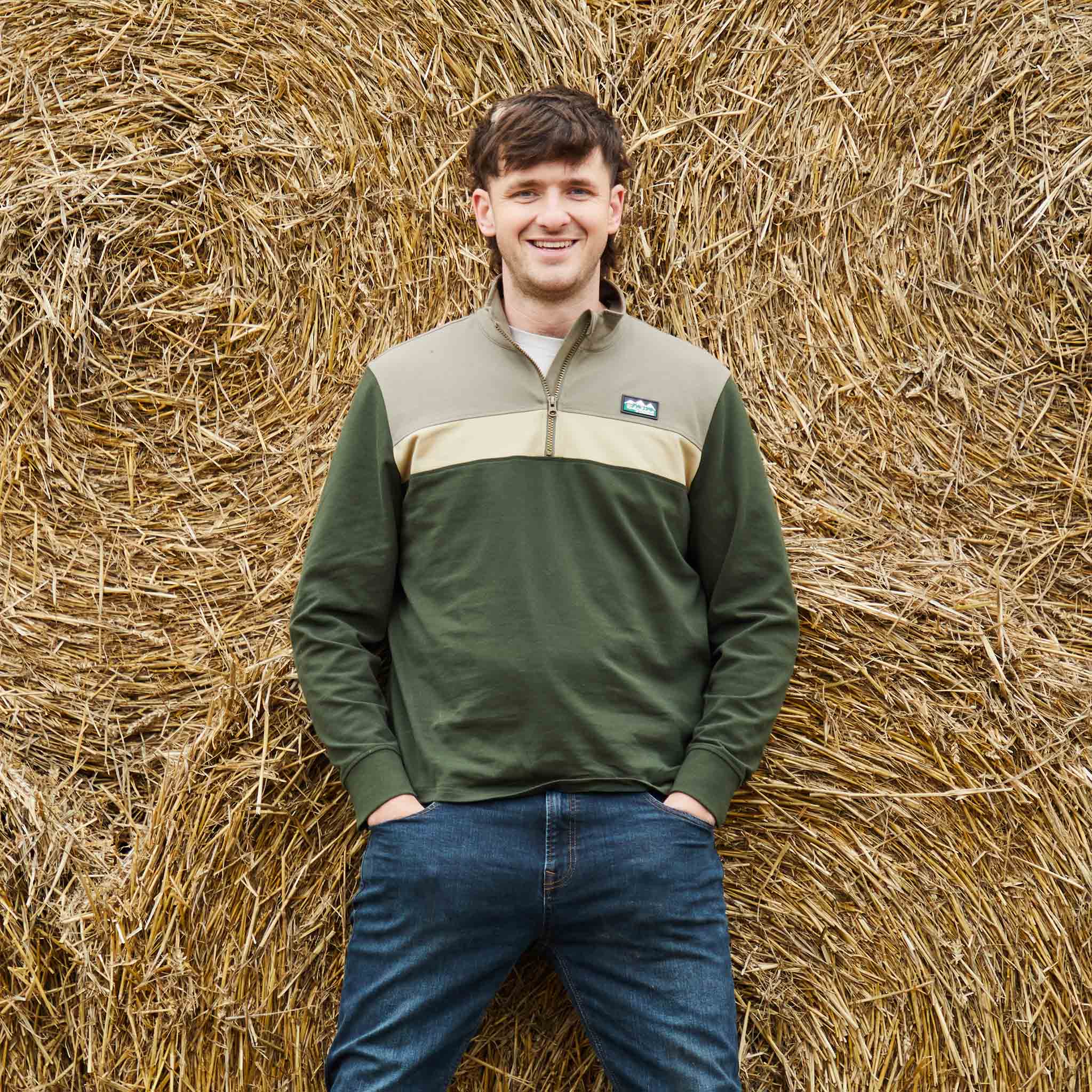 Backslider Rugby Top Olive Multi