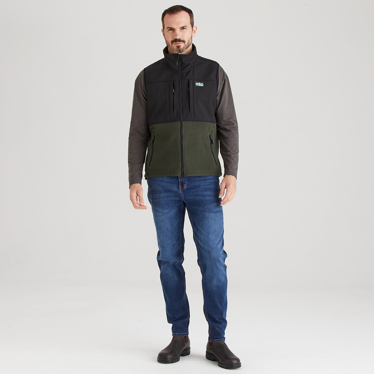Men's Hybrid Vest Olive
