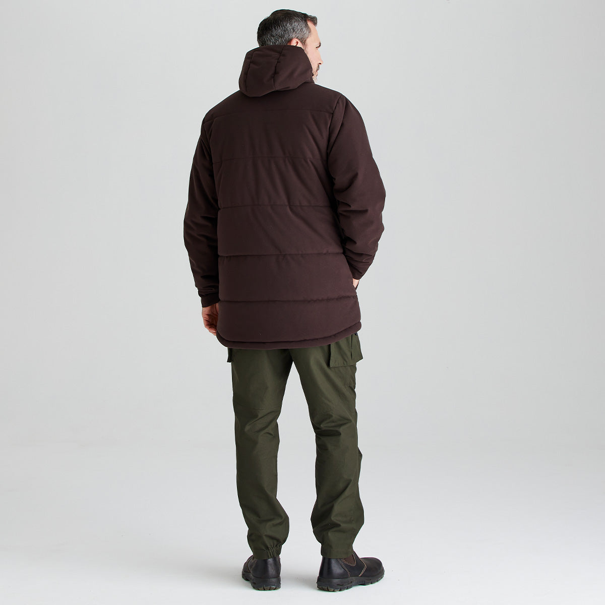 Men's Tundra Thermal Jacket Deep Bark
