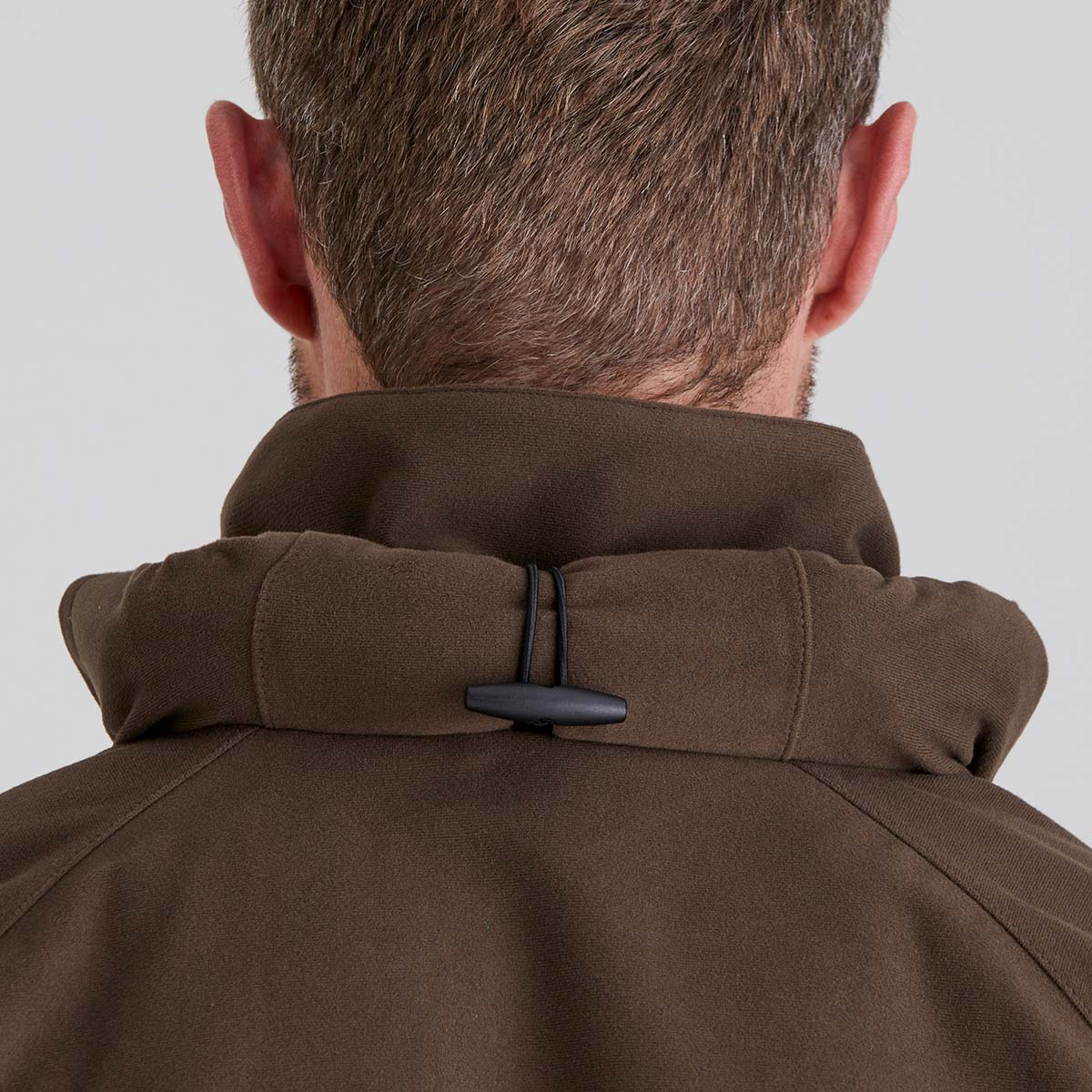 Showing role away hood