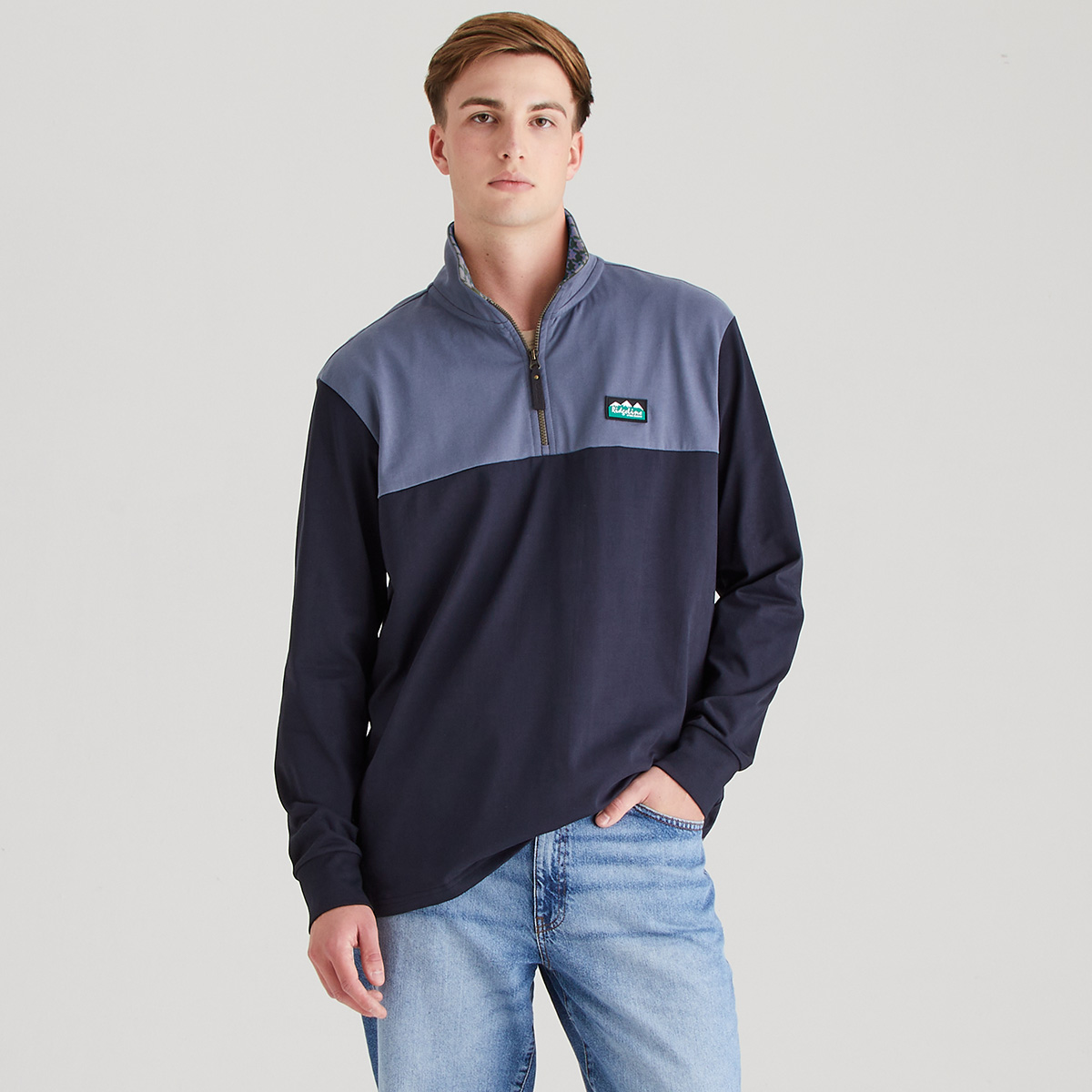 Men's Salthouse 1/4 Zip Top Navy