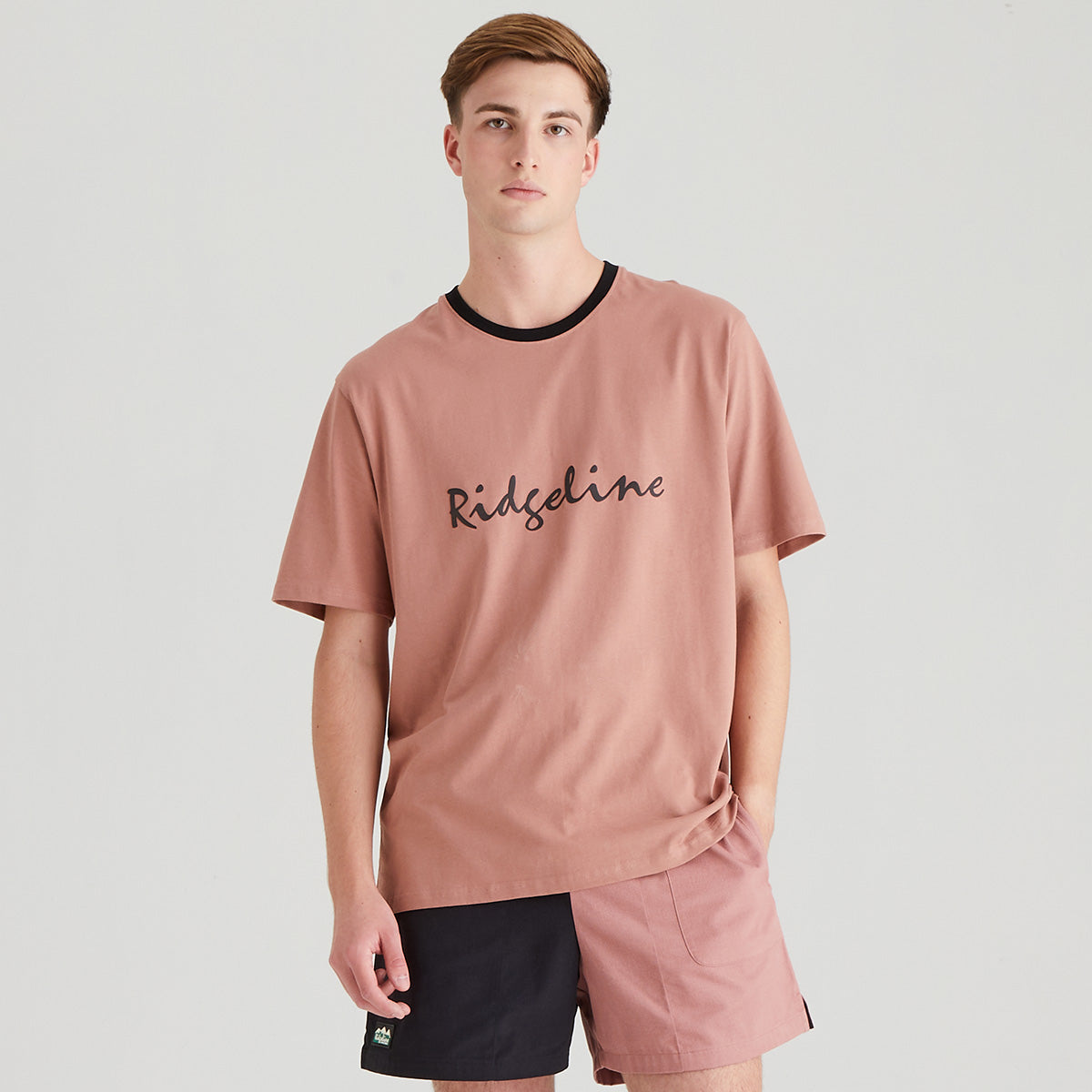 Men's Signature T-Shirt Dusky Pink