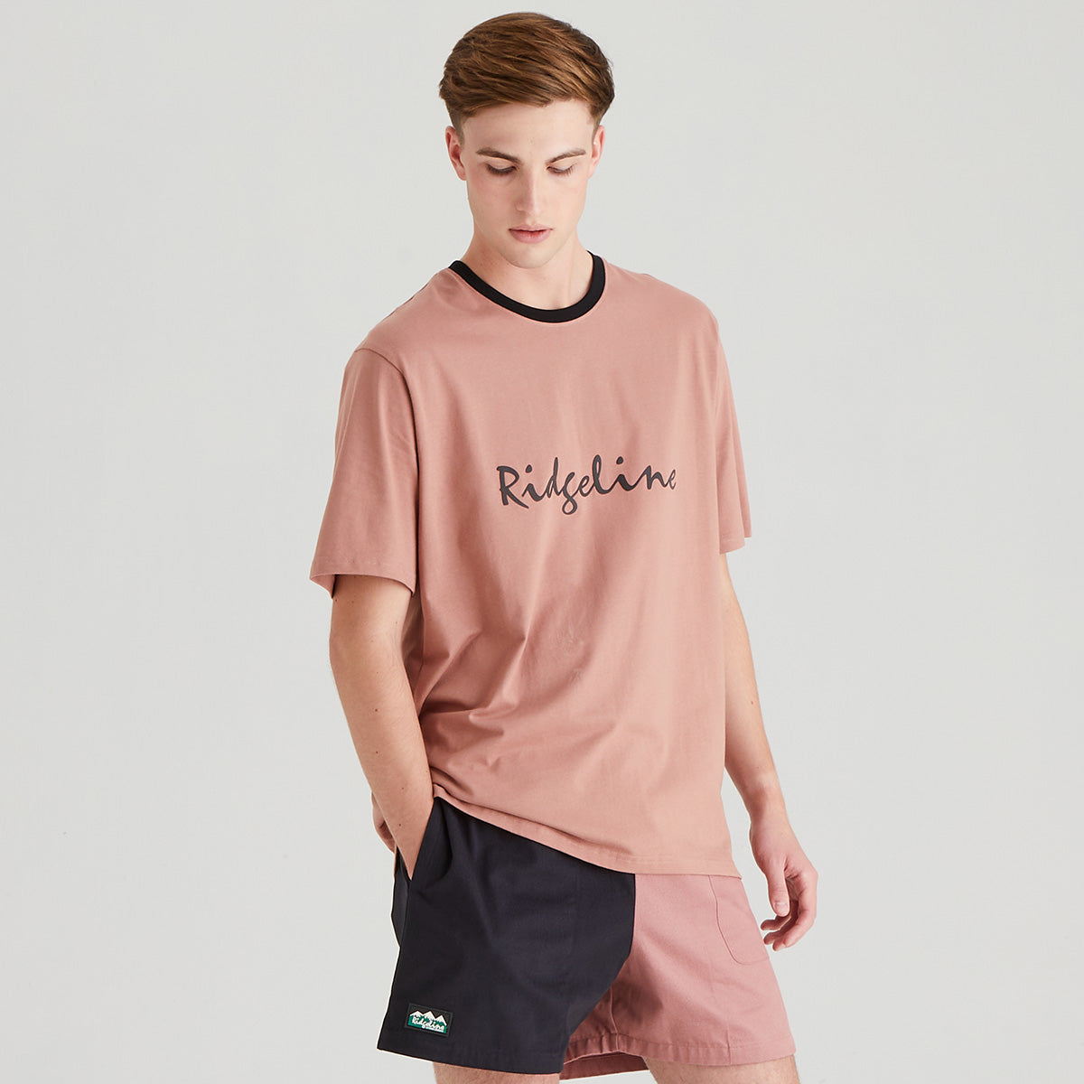 Men's Signature T-Shirt Dusky Pink