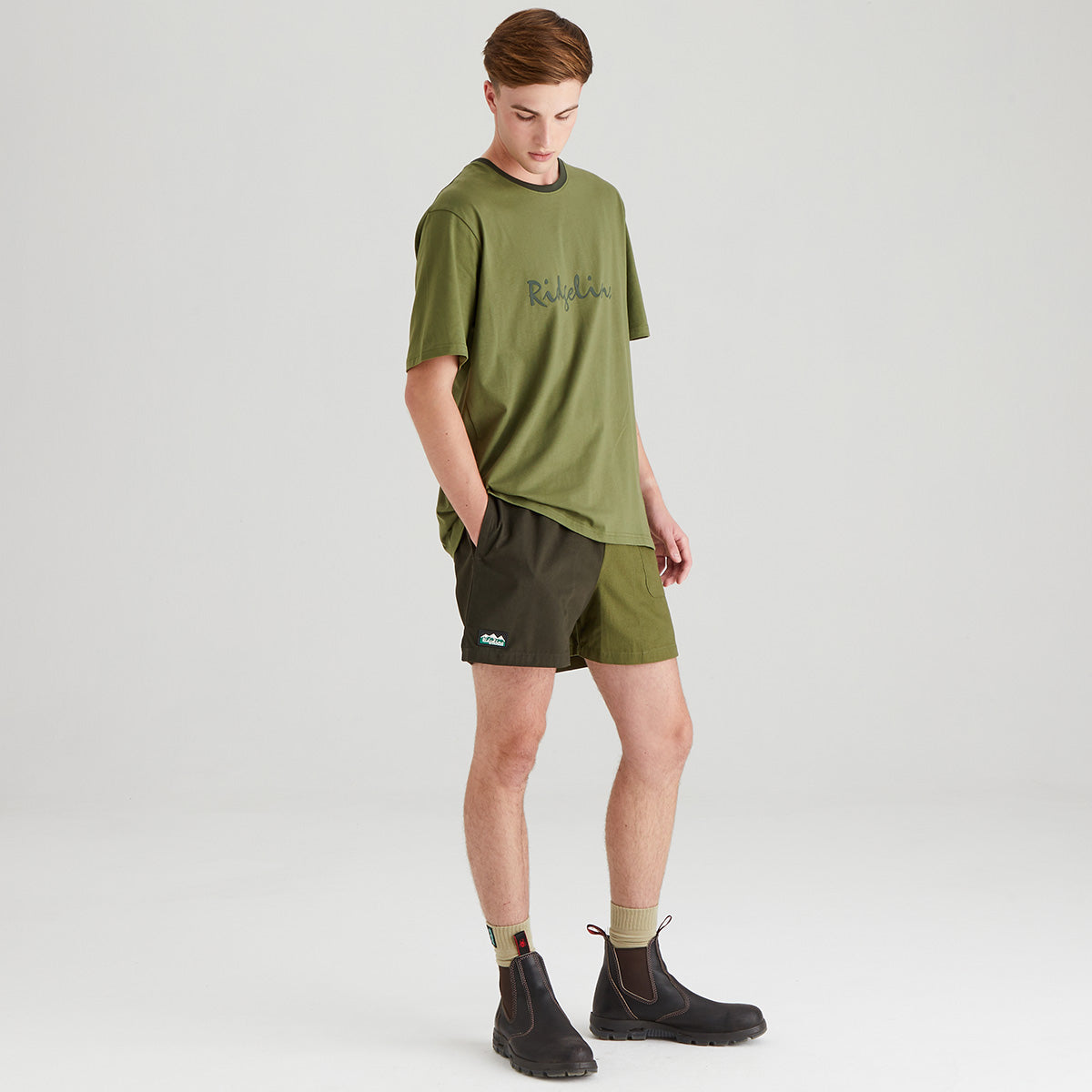 Men's Signature T-Shirt Fern Green