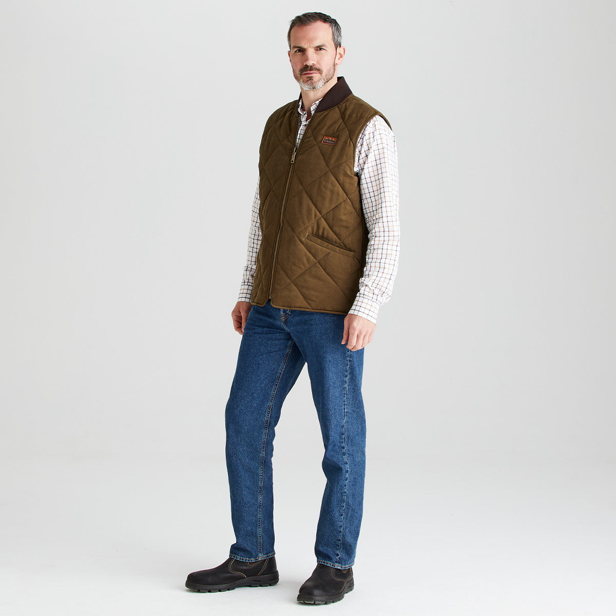 Men's Wester Skeld Gilet Moody Teak