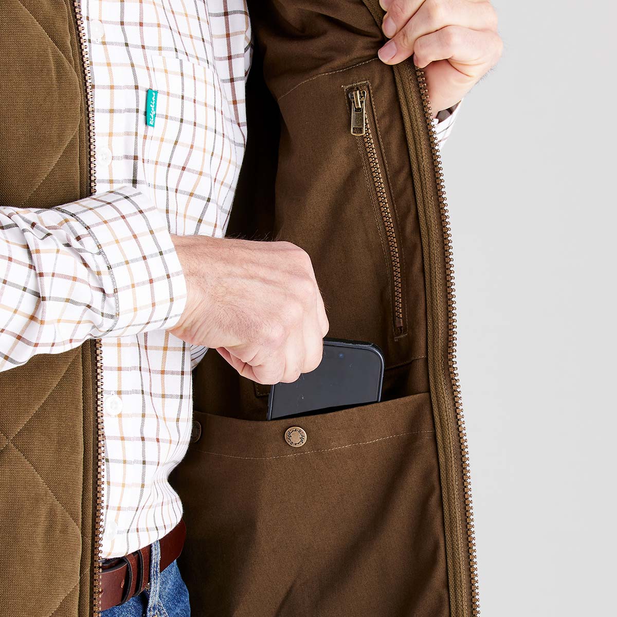 Men's Wester Skeld Gilet Moody Teak