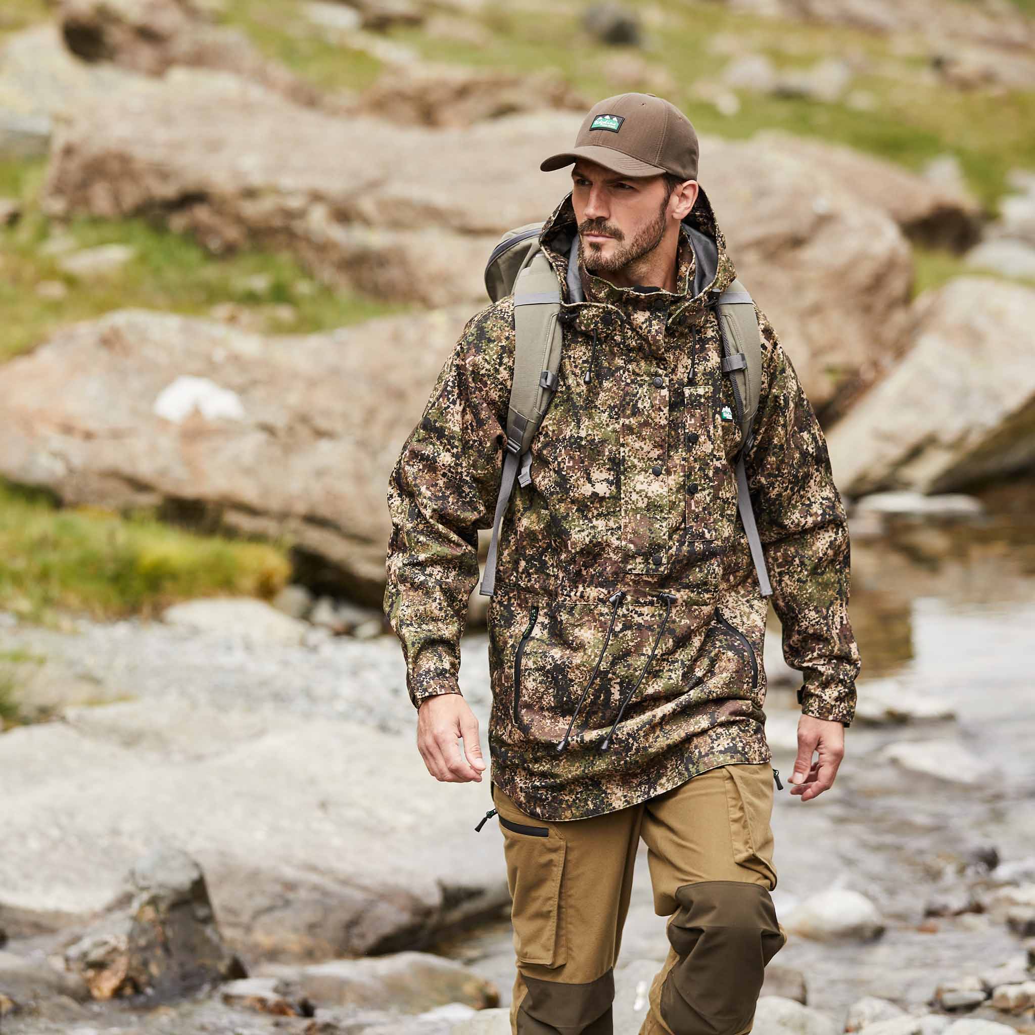 Men's Monsoon Classic Smock Dirt Camo