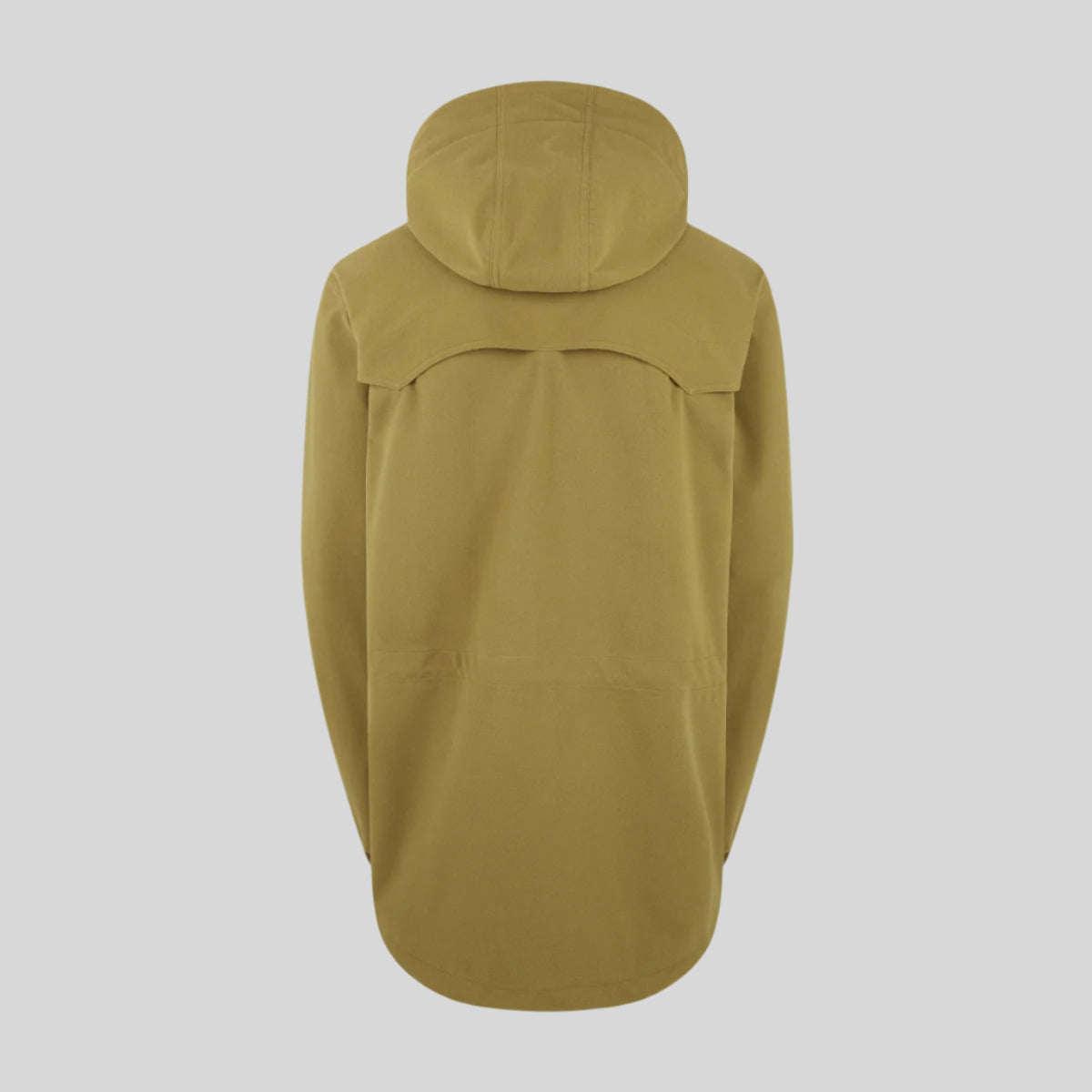 back view of A brown-coloured Ridgeline Torrent III Jacket on a white background