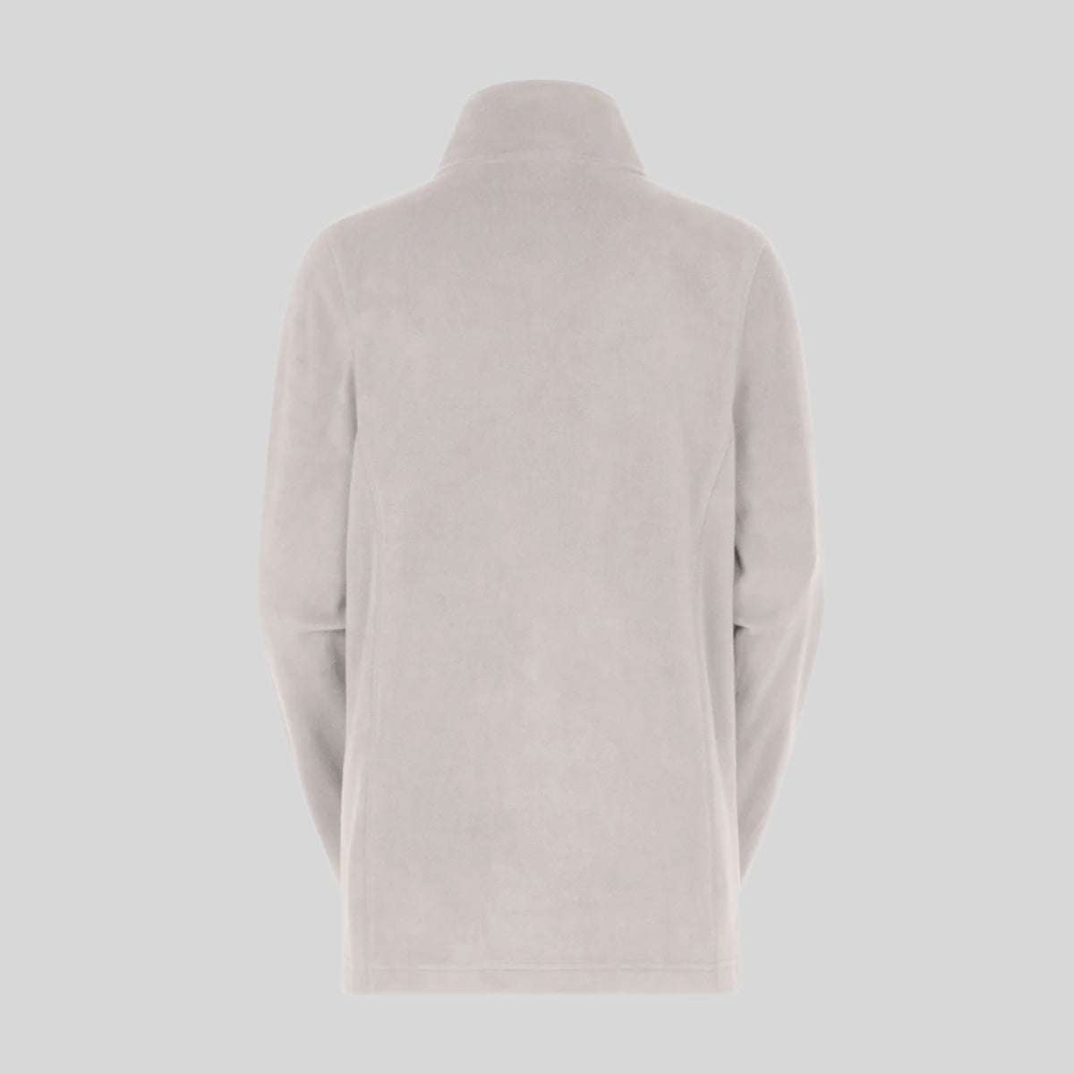 Cream Fleece sweater on a white background