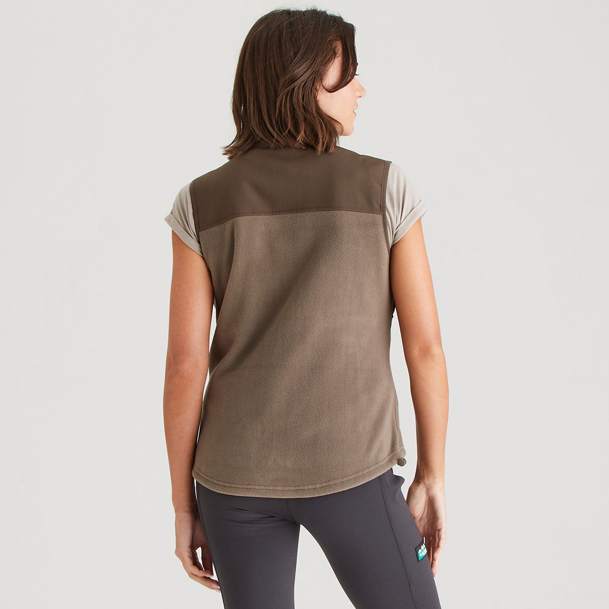 Women's Hybrid Vest Light Bark