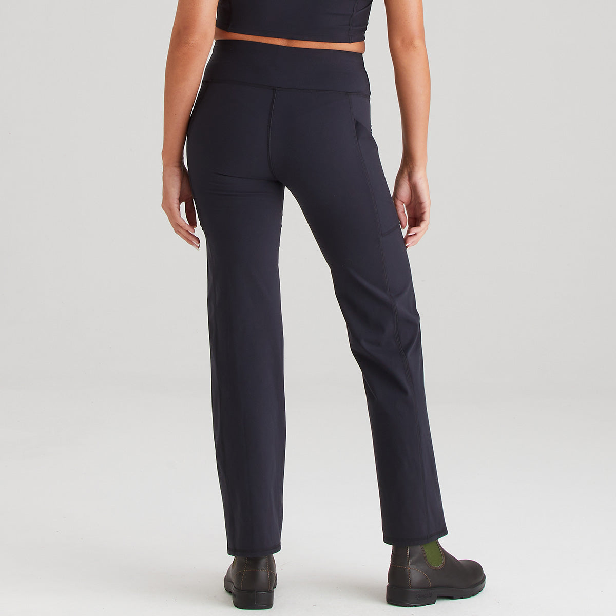 Women's Infinity Straight Leg Leggings Black