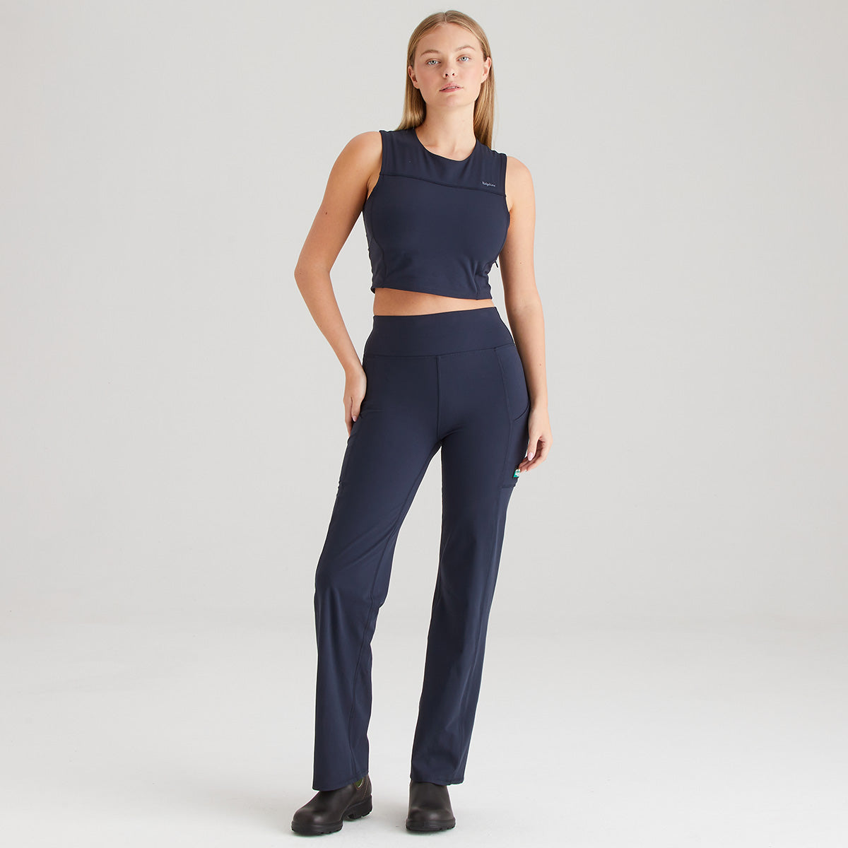 Women's Infinity Straight Leg Leggings Navy