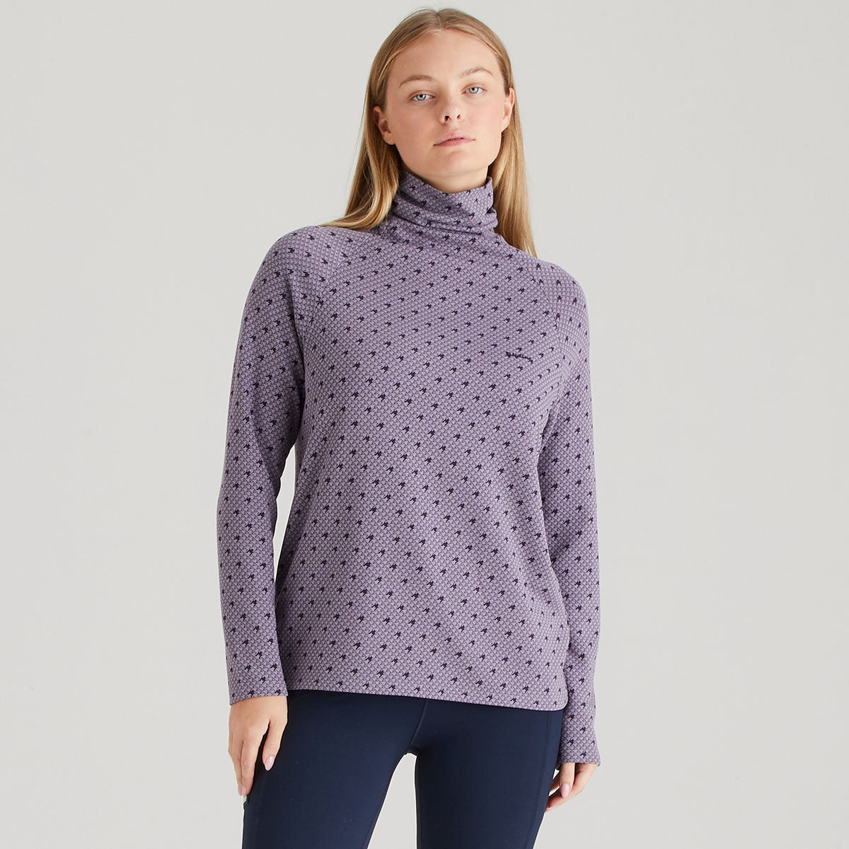 Women's Kelmarsh Top Lilac Print