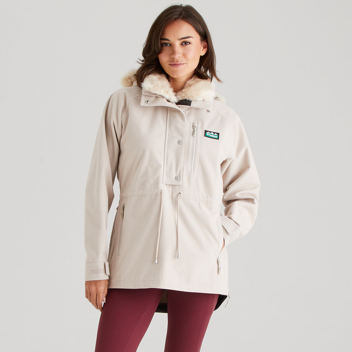 Women's Monsoon Nordic Smock Mushroom