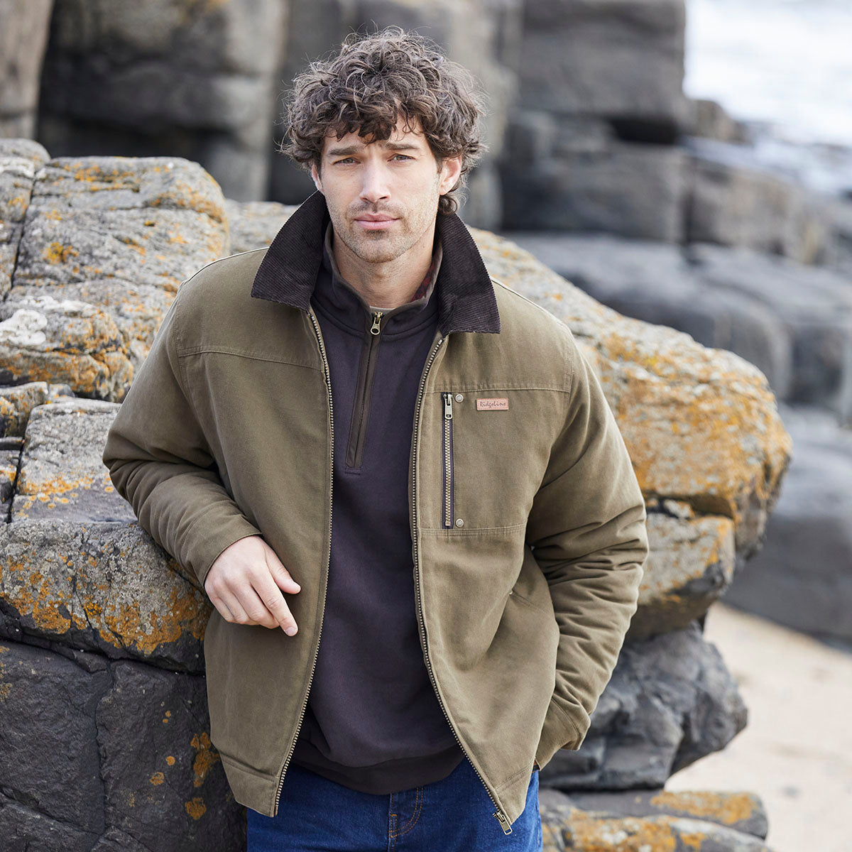 Men's Montana Work Coat Moody Teak