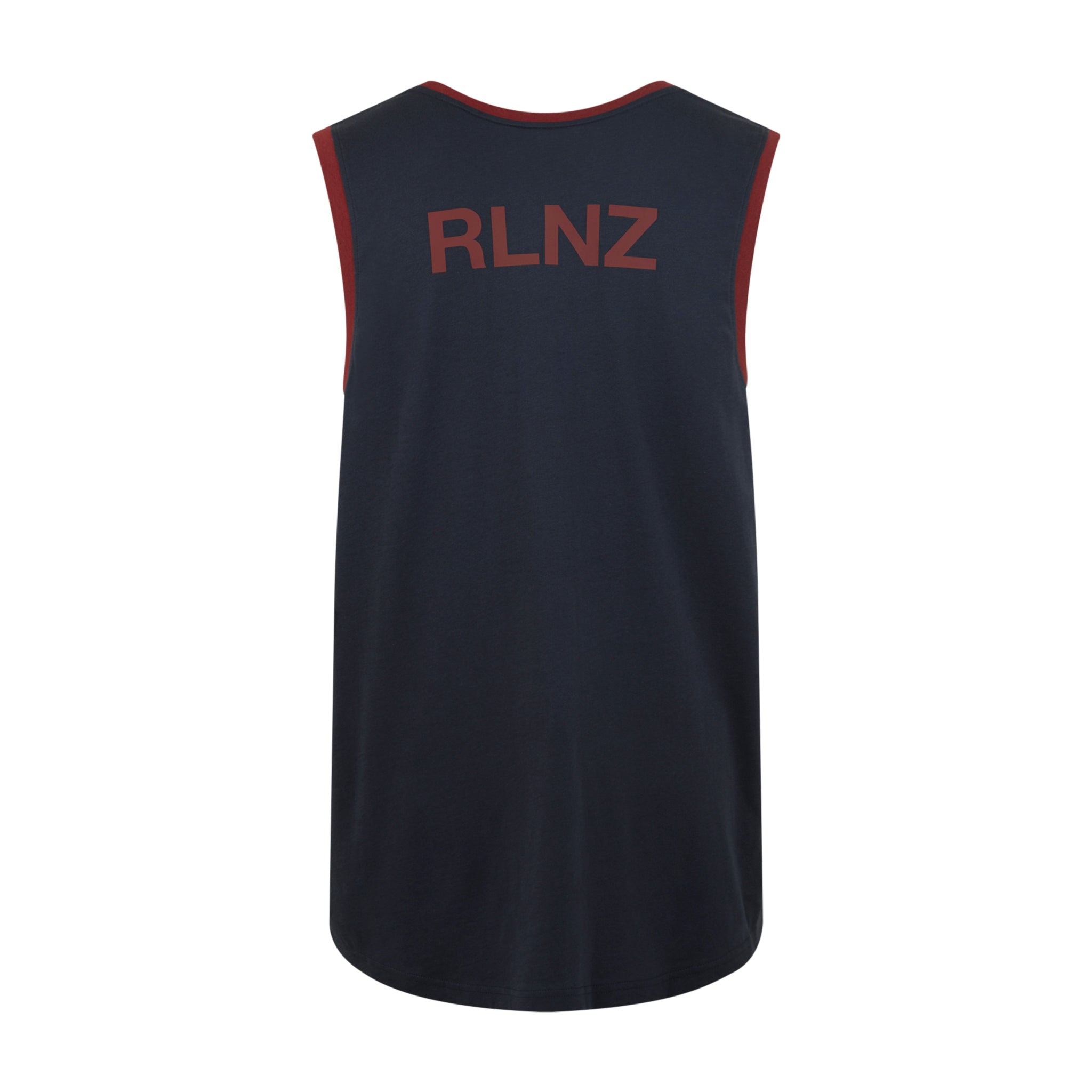 Backslider Singlet Top Navy Multi