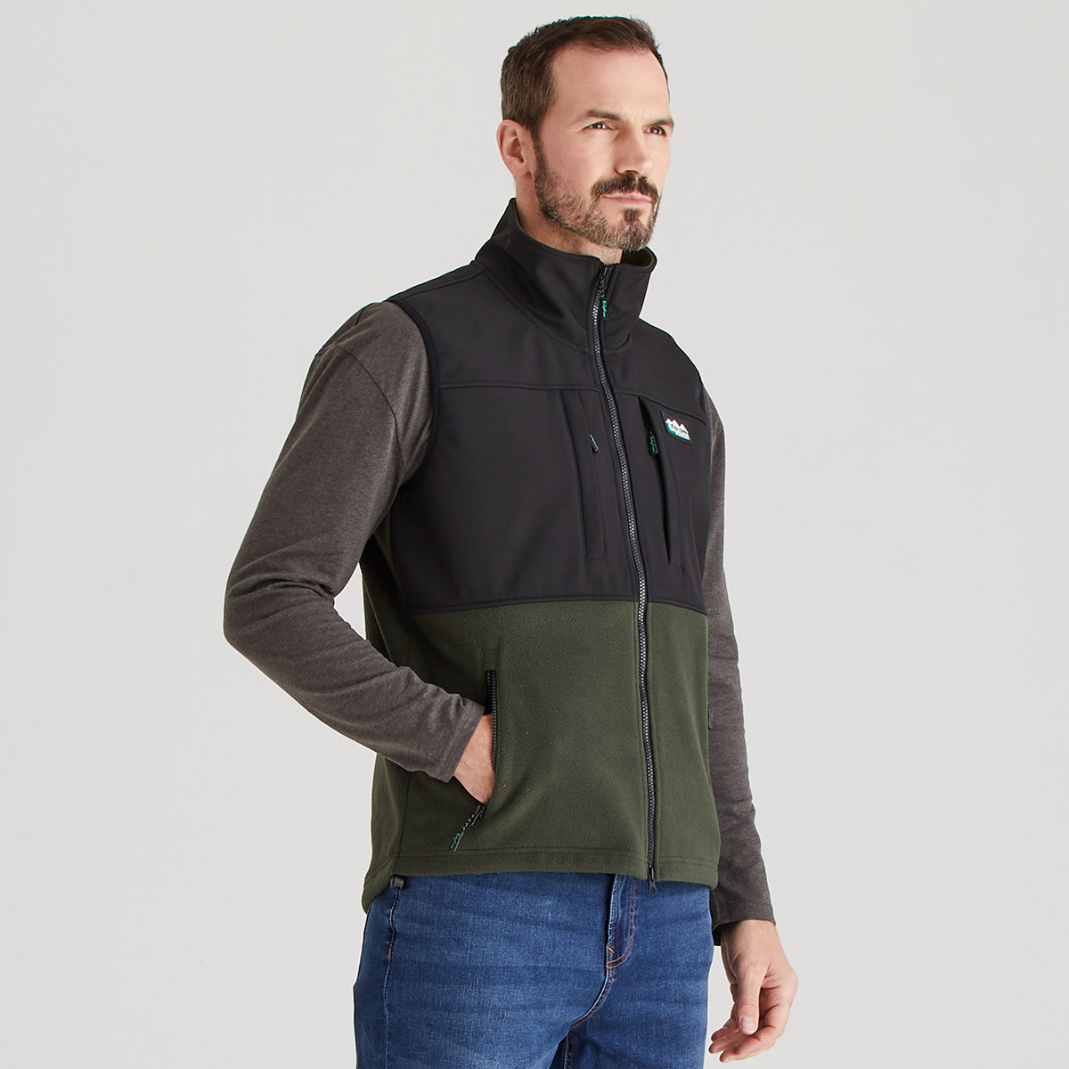 Men's Hybrid Vest Olive