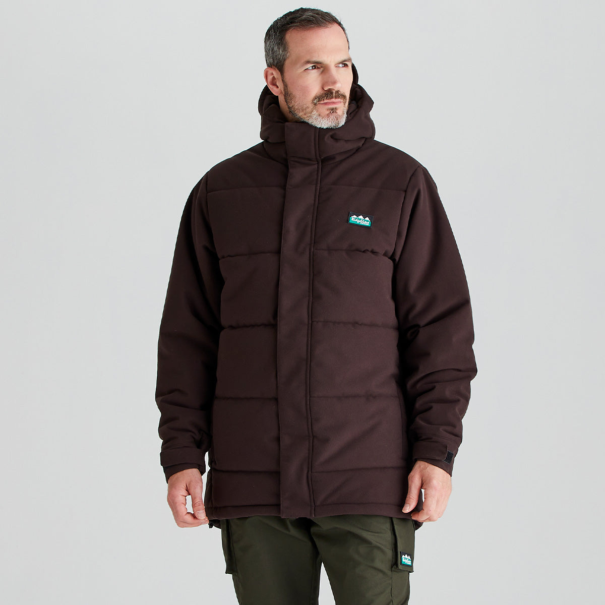 Men's Tundra Thermal Jacket Deep Bark