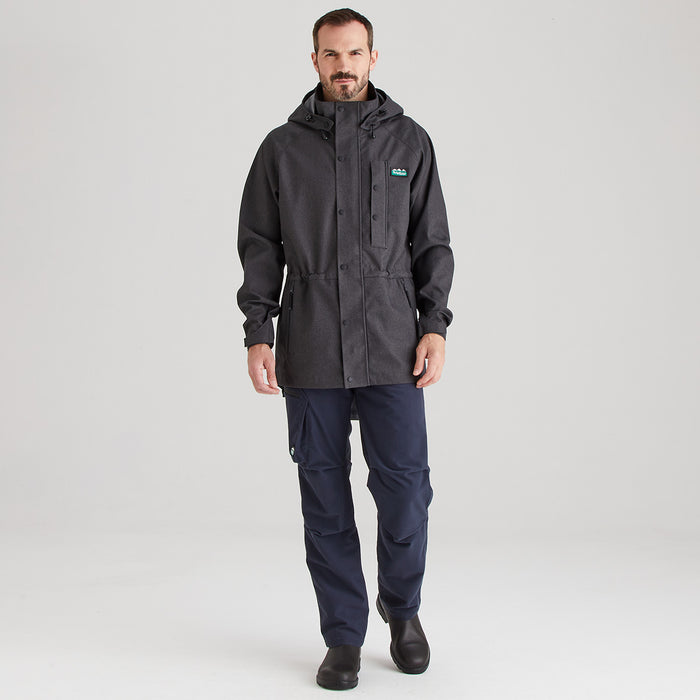 Men's Monsoon Light Jacket Shale | Packs Into Chest Pocket