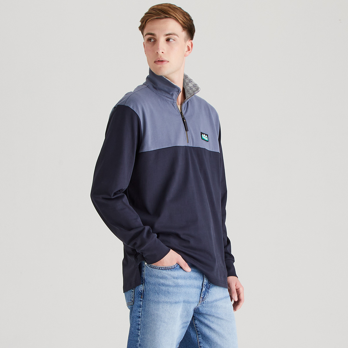 Men's Salthouse 1/4 Zip Top Navy