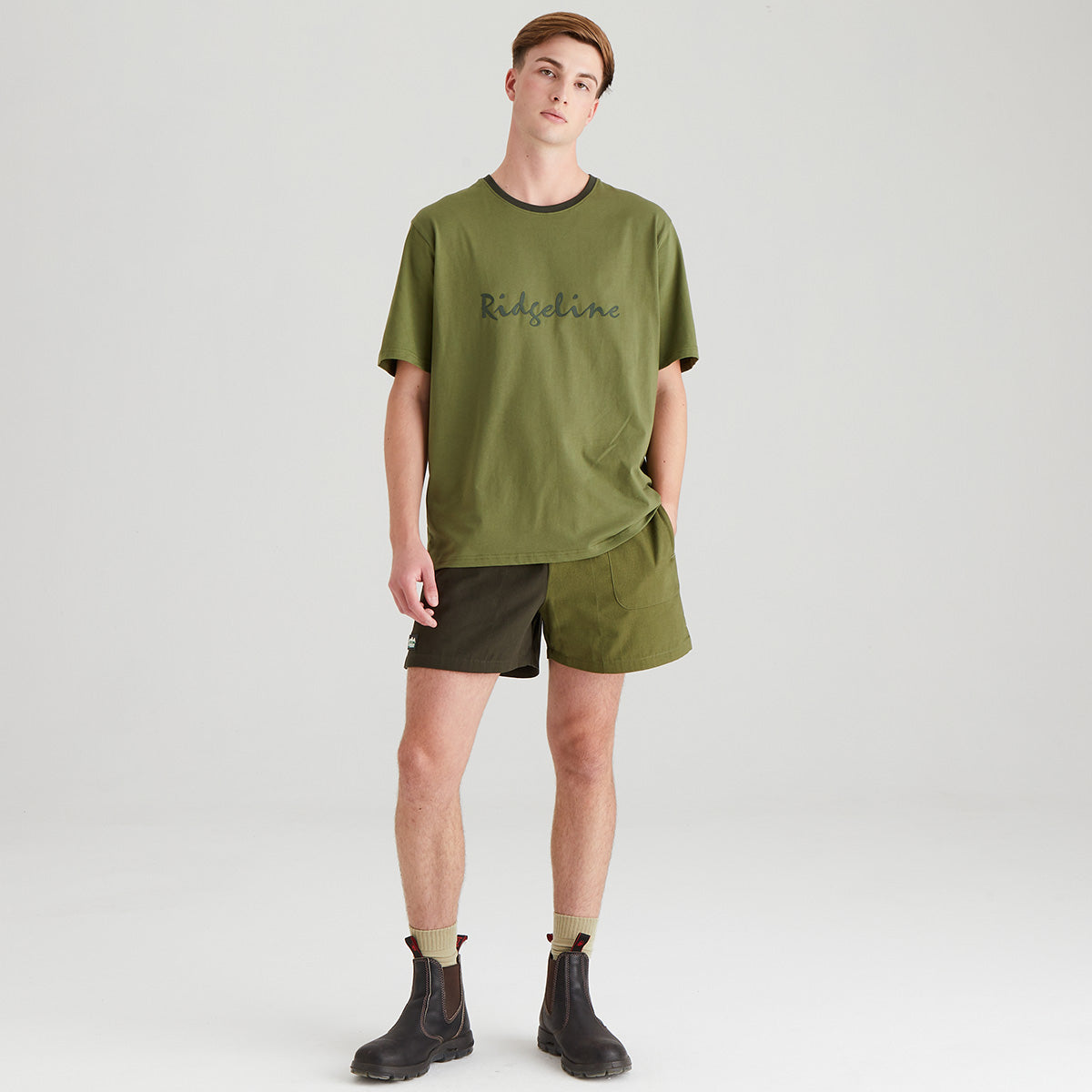 Men's Signature T-Shirt Fern Green