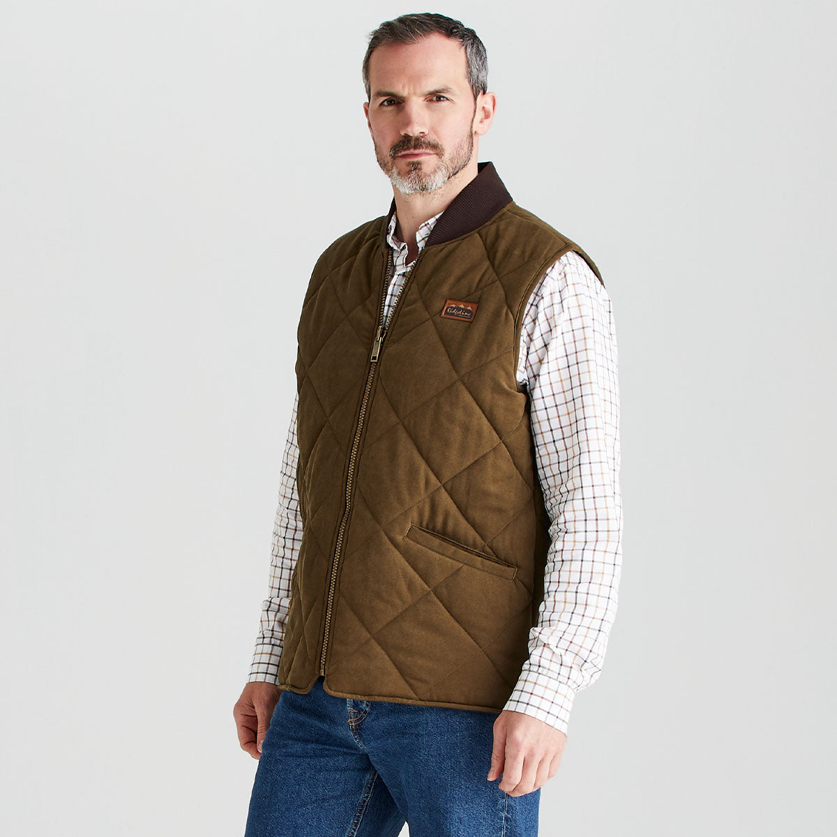 Men's Wester Skeld Gilet Moody Teak