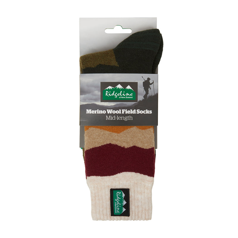 Merino Wool Socks Mid Length