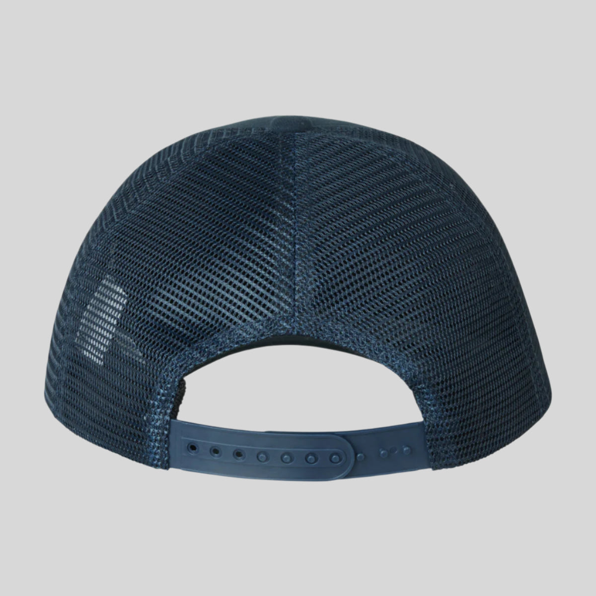 navy mesh cap on a white background