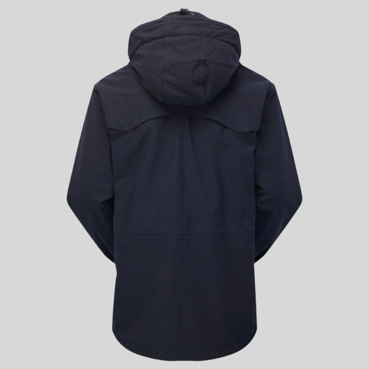 Back view of a navy-coloured Ridgeline Torrent III Jacket on a white background
