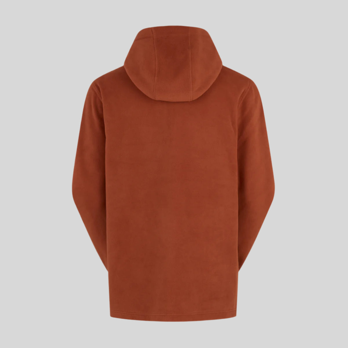 Orange hoodie on a white background