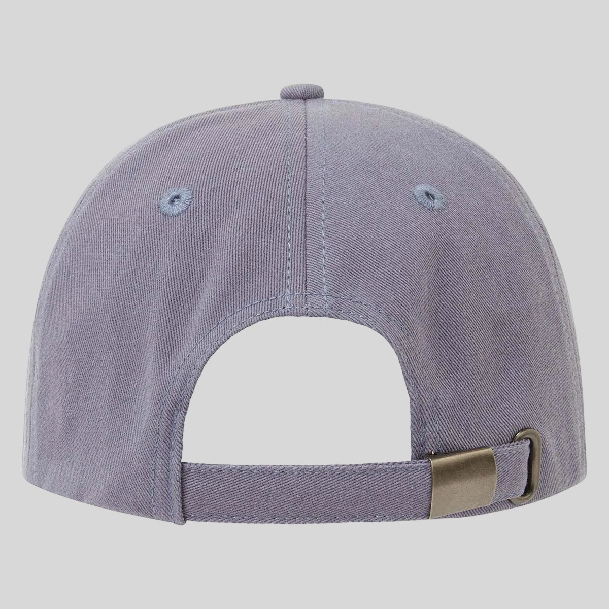 Light Blue cap with a strap on a white background