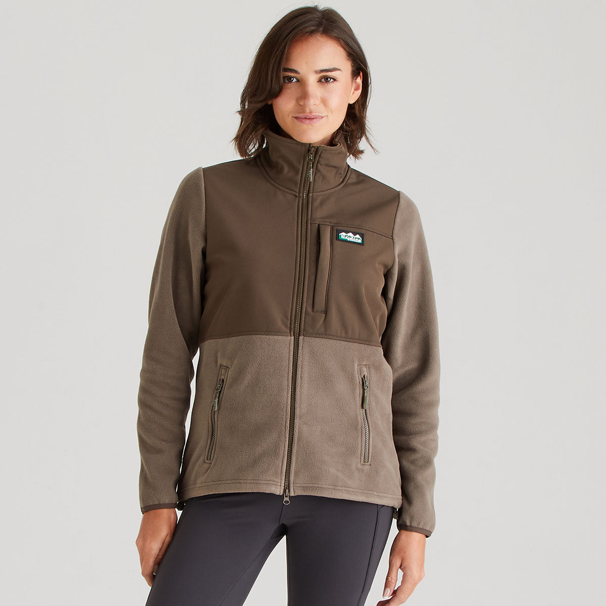 Women's Hybrid Jacket Light Bark