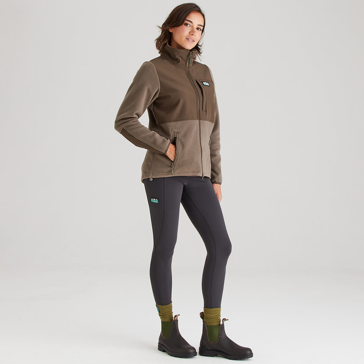Women's Hybrid Jacket Light Bark