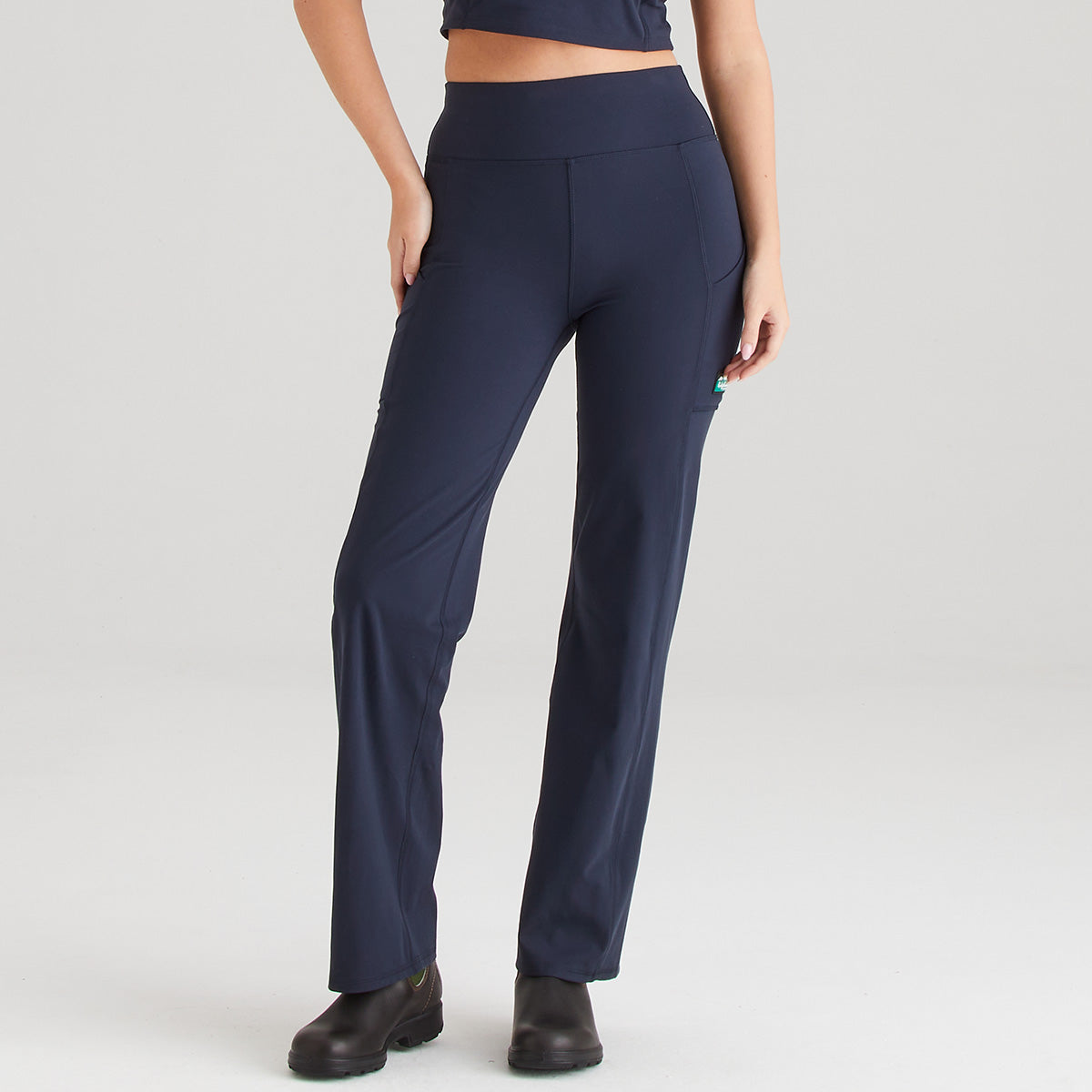 Women's Infinity Straight Leg Leggings Navy