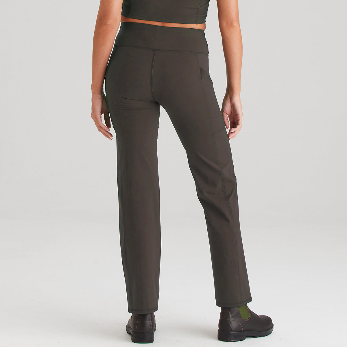 Women's Infinity Straight Leg Leggings Deep Forest