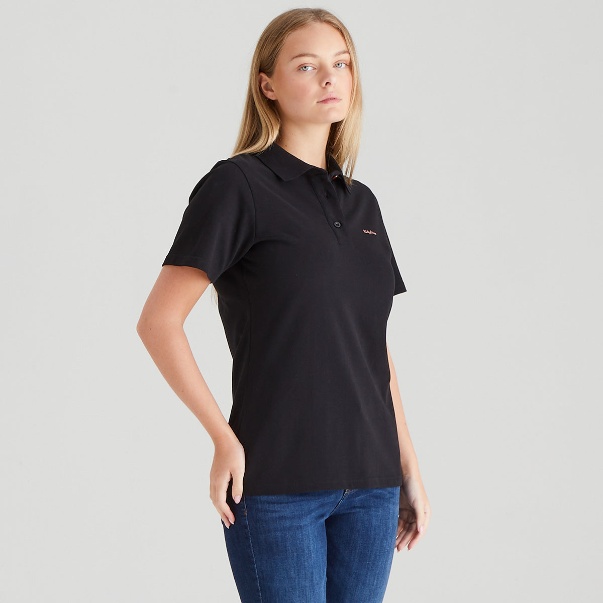 Women's Signature Polo Shirt Black
